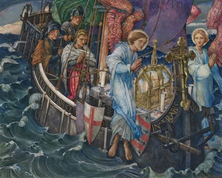 The Passage of the Holy Grail to Sarras