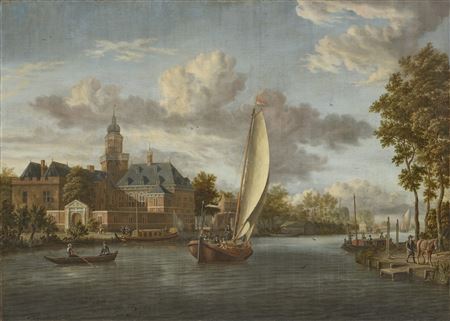 Nijenrode Castle on the River Vecht, near Breukelen by Jacobus Storck - Auction record, sale price, and art valuation. Compare with similar artists and explore comparable artworks.