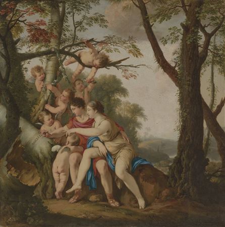 Angelica and Medoro by Laurent de La Hyre - Auction record, sale price, and art valuation. Compare with similar artists and explore comparable artworks.