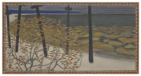 Autumn - Five Crosses: A preliminary work for the fresco in the Jusélius Mausoleum
