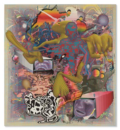 Sample artwork by Markus Oehlen (Born 1956), known for painting, sculpture, graphic art, and music - View similar artists and auction records