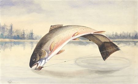 Leaping Brook Trout