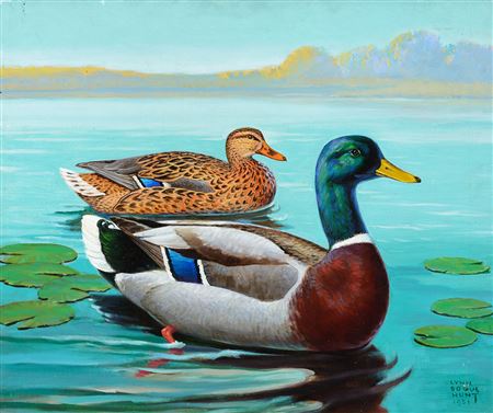Pair of Mallards (1951)