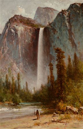 "Bridal Veil Falls, Yosemite"