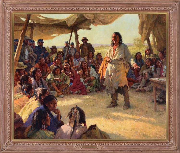 Paper That Talks Two Ways – The Treaty Signing (2008) - Image 2 of 3