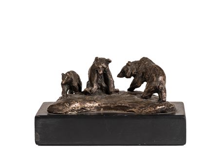 Three Grizzly Bears