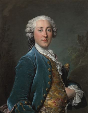 Portrait en buste du marquis Charles David Godefroy de Senneville