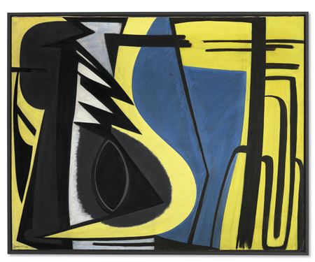 Opus 375 by Gerard Ernest Schneider - Auction record, sale price, and art valuation. Compare with similar artists and explore comparable artworks.