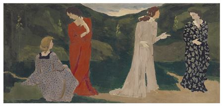 Sample artwork by Karl Xavier Roussel (1867 - 1944), known for figure, landscape paintings - View similar artists and auction records