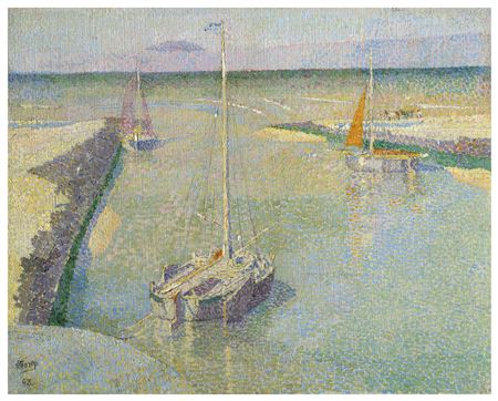 Uitmonding van den Rijn or The Port of Katwijk