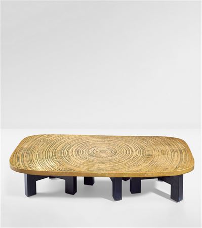 TABLE BASSE 'GOUTTE D'EAU', VERS 1975