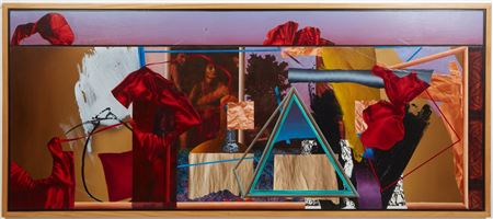 "Metronome and Red Silk," 2004 by Richard Johnson - Auction record, sale price, and art valuation. Compare with similar artists and explore comparable artworks.