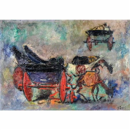 Sample artwork by Giuseppe Succi (1914 - 1989), known for paintings - View similar artists and auction records