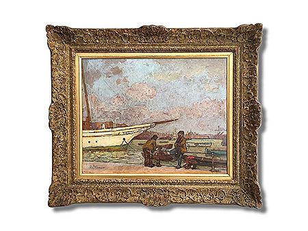 Trentemoult, 1914 by Alexis de Broca - Auction record, sale price, and art valuation. Compare with similar artists and explore comparable artworks.