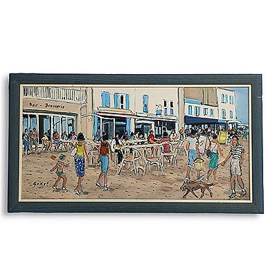 L'Ile d'Yeu, terrasse à Port Joinville by Pierre Godet - Auction record, sale price, and art valuation. Compare with similar artists and explore comparable artworks.