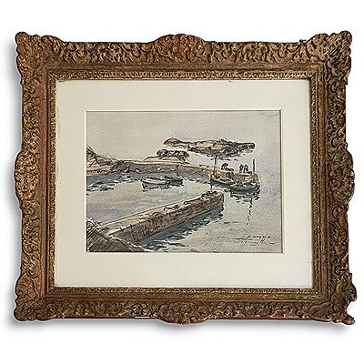 Saint Germain des Vaux by Pierre Brette - Auction record, sale price, and art valuation. Compare with similar artists and explore comparable artworks.