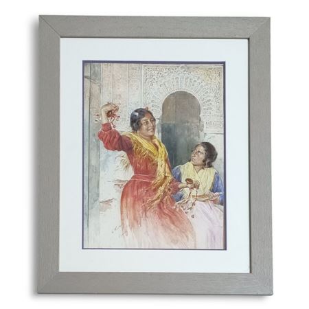 Granada, dancers with castanets