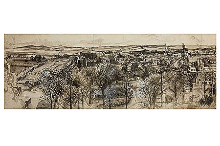 Strathmore (study for painting presented to H.M the Queen Mother by Angus County Council)