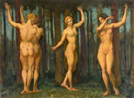 Sample artwork by Ernst Wolff Malm (1885 - 1940), known for painting - View similar artists and auction records