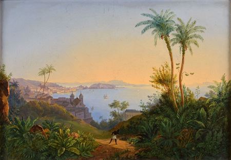 View near Rio de Janeiro (Largo de Sao Francisco de Paulo) by Joseph Altenkopf - Auction record, sale price, and art valuation. Compare with similar artists and explore comparable artworks.