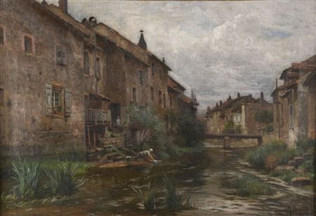 Washerwoman in Raon-l'Etape
