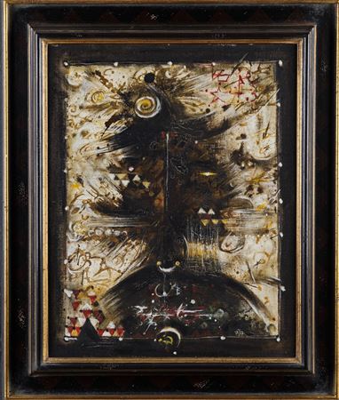 Januskopf, 1977 by Hermann Theophil Juncker - Auction record, sale price, and art valuation. Compare with similar artists and explore comparable artworks.