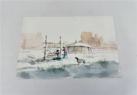 Indian Painting by Paul Po-Hsiu Kuo - Auction record, sale price, and art valuation. Compare with similar artists and explore comparable artworks.