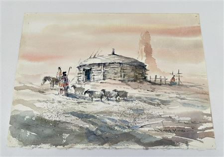 Indian Painting by Paul Po-Hsiu Kuo - Auction record, sale price, and art valuation. Compare with similar artists and explore comparable artworks.