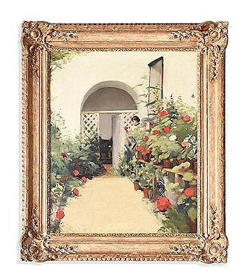 Villa D'Avrey, La Serre by Albert Belleroche - Auction record, sale price, and art valuation. Compare with similar artists and explore comparable artworks.