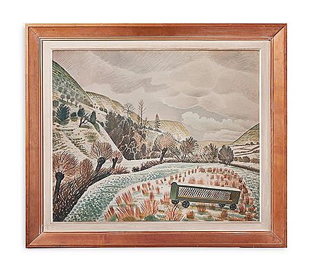 New Year Snow by Eric William Ravilious - Auction record, sale price, and art valuation. Compare with similar artists and explore comparable artworks.