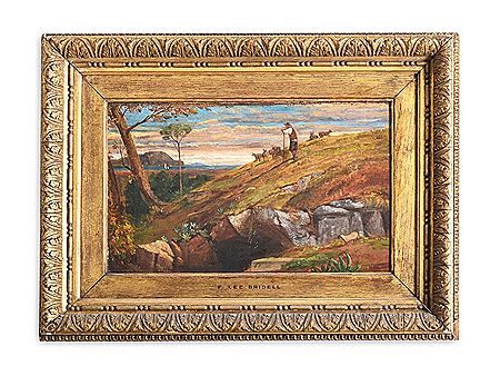 Shepherd in a landscape