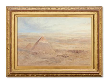 THE SECOND PYRAMID FROM THE TOP OF CHEOPS by Henry Andrew Harper - Auction record, sale price, and art valuation. Compare with similar artists and explore comparable artworks.