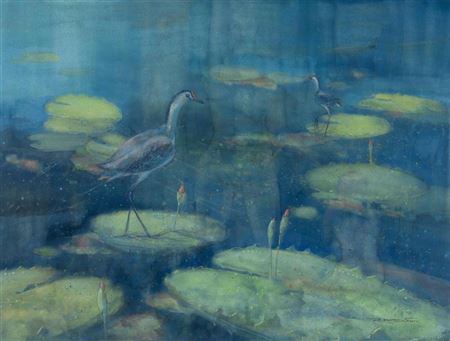Waterlillies by Rex Backhaus-Smith - Auction record, sale price, and art valuation. Compare with similar artists and explore comparable artworks.