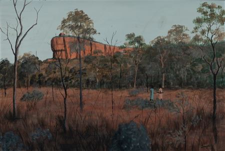 Late Sun on Narabullgan, Cape York by Percy Trezise - Auction record, sale price, and art valuation. Compare with similar artists and explore comparable artworks.