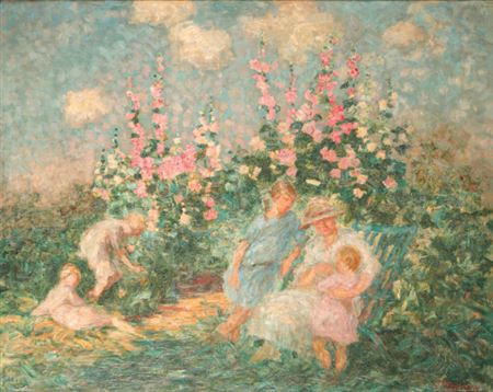 Été (au jardin)' by Arthur Henry Jenkins - Auction record, sale price, and art valuation. Compare with similar artists and explore comparable artworks.