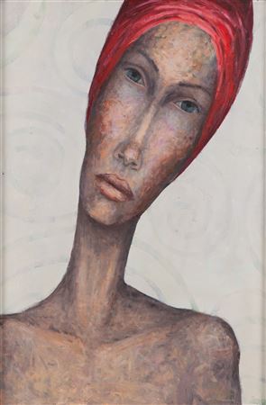 Sample artwork by Iza Starega (Born 1964), known for painting - View similar artists and auction records