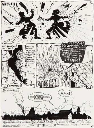 Sample artwork by Roman Jan Maciejewski (Born 1963), known for comics - View similar artists and auction records