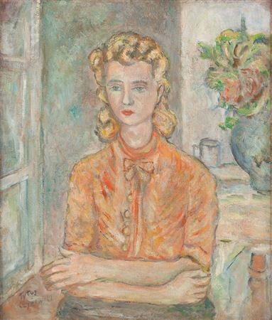 Portrait of a young woman