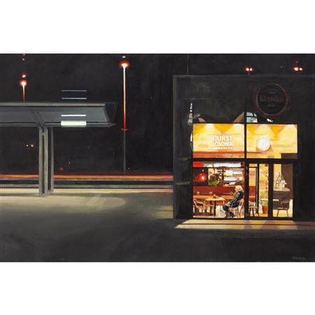 STATION by Magdalena Kalenin - Auction record, sale price, and art valuation. Compare with similar artists and explore comparable artworks.