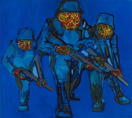 "Van Gogh militaire", 2018 by Jacek Sroka - Auction record, sale price, and art valuation. Compare with similar artists and explore comparable artworks.