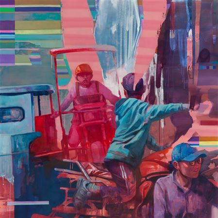 Sample artwork by Michal "Sepe" Wrega (Born 1982), known for painting - View similar artists and auction records