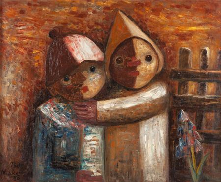 "Dzieci przy płocie (Enfants)", 1930