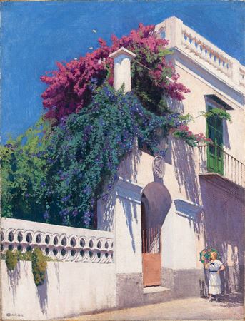 "Willa Torquato Tasso", cykl z Capri, 1938