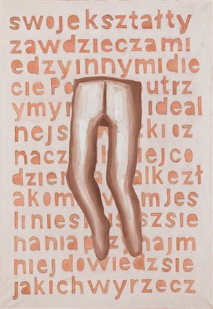 "My Shapes Owes to My Diet...", 1996 by Jadwiga Sawicka - Auction record, sale price, and art valuation. Compare with similar artists and explore comparable artworks.