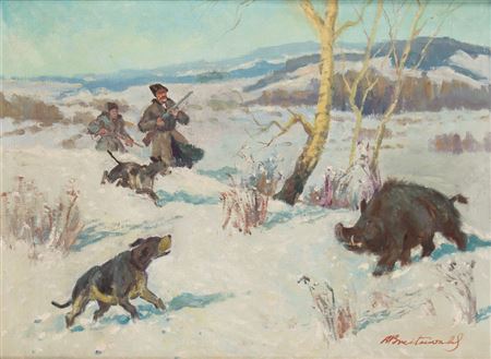 Boar hunting