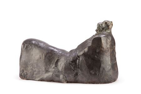 Sample artwork by Adolf Ryszka (1935 - 1995), known for stone and plaster sculptures, medals, workshop graphics in abstract and surreal forms - View similar artists and auction records