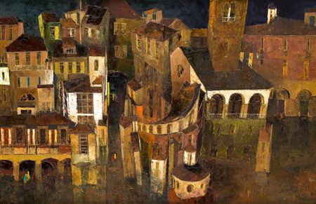 The view on city in Italy by Ryszard Zajac - Auction record, sale price, and art valuation. Compare with similar artists and explore comparable artworks.