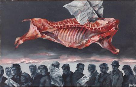 "Pegasus" z cyklu "Bovine", 1977