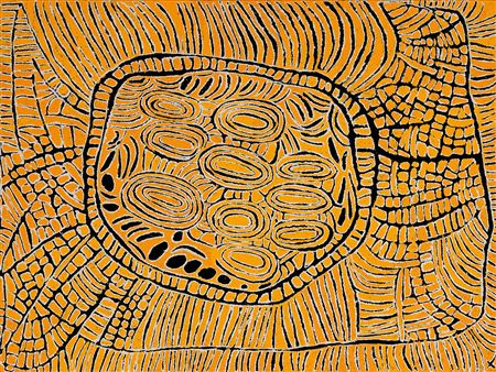 Sample artwork by Tjunkiya Napaltjarri (c. 1930 - 2009), known for aboriginal art, painting - View similar artists and auction records