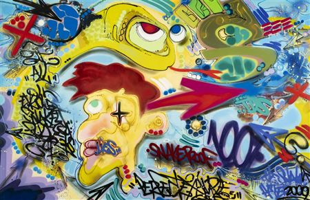 The snake Lyer by Torrick Ablack - Auction record, sale price, and art valuation. Compare with similar artists and explore comparable artworks.